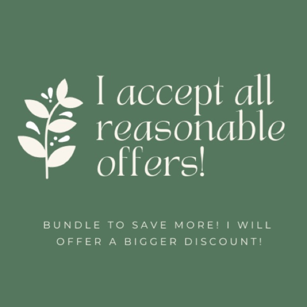 Offers Welcome! Bundle for more savings! 💰